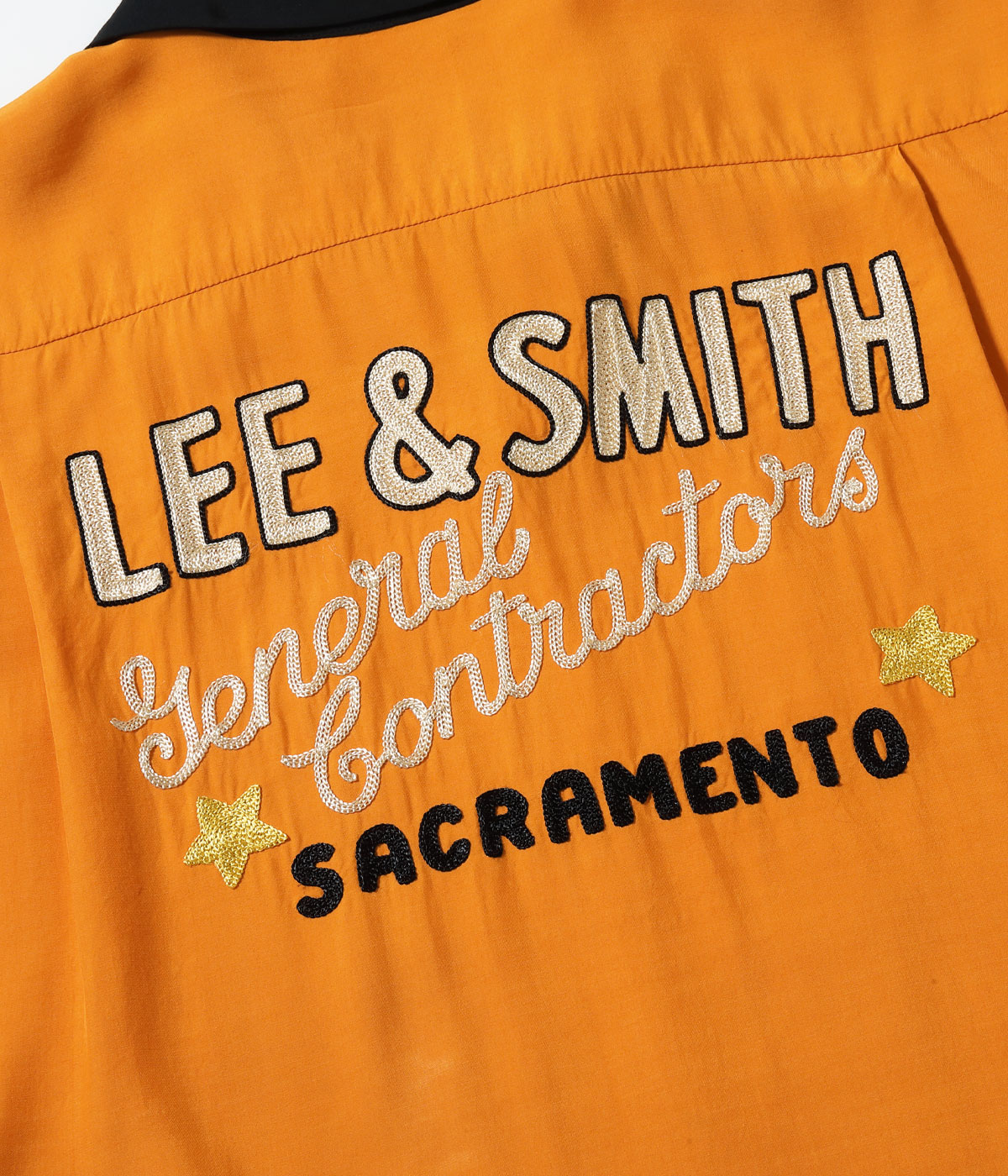 Lot No. SE39663 / RAYON BOWLING SHIRT ��LEE & SMITH��
