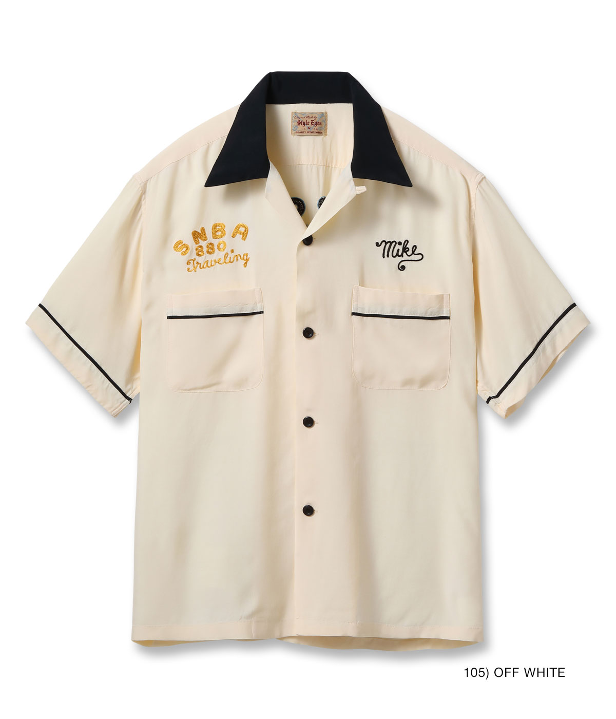 Lot No. SE39663 / RAYON BOWLING SHIRT ��LEE & SMITH��