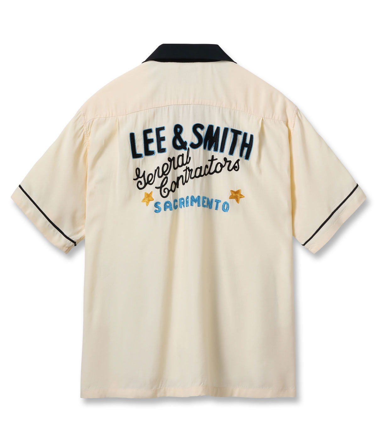 Lot No. SE39663 / RAYON BOWLING SHIRT ��LEE & SMITH��