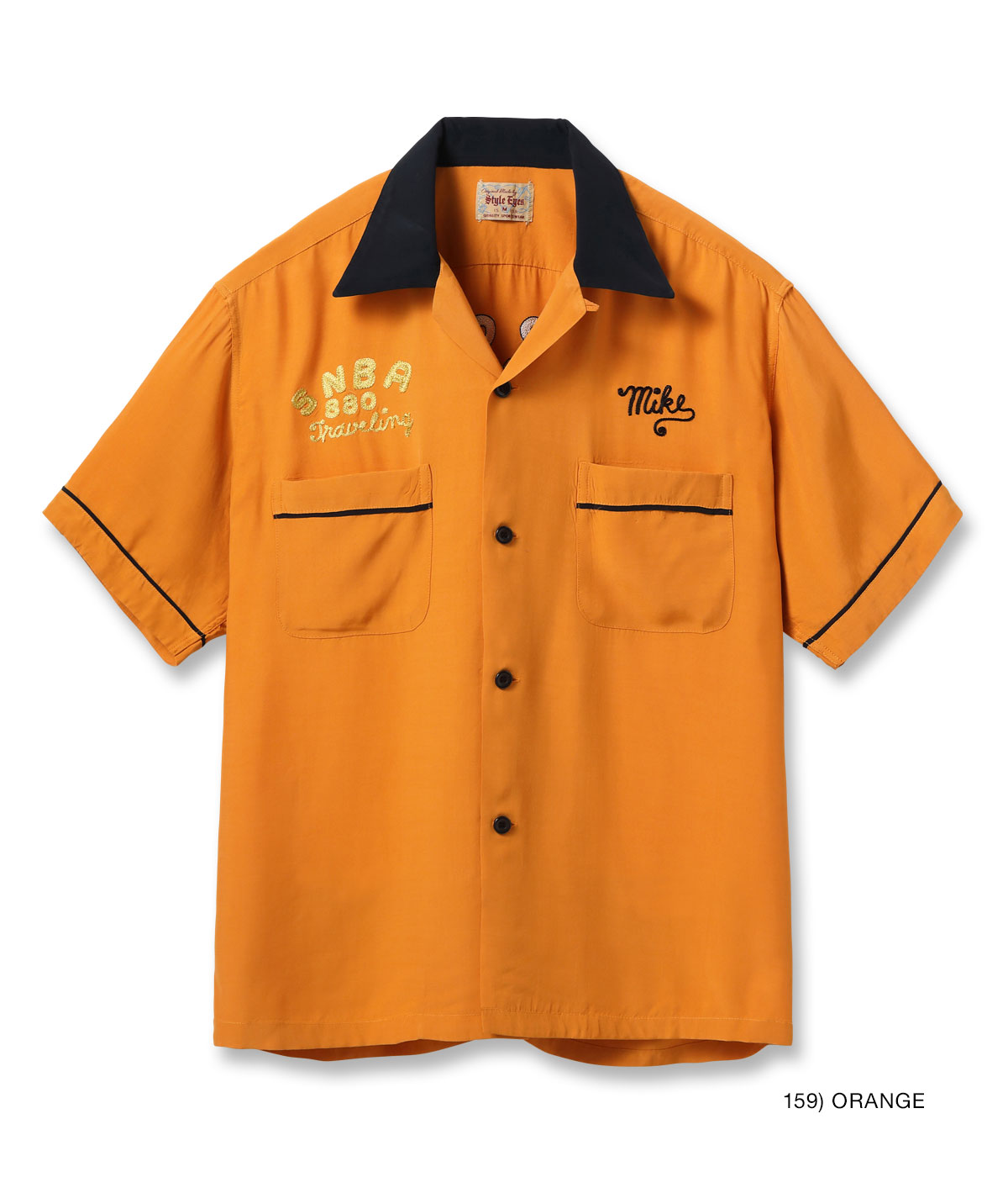 Lot No. SE39663 / RAYON BOWLING SHIRT ��LEE & SMITH��
