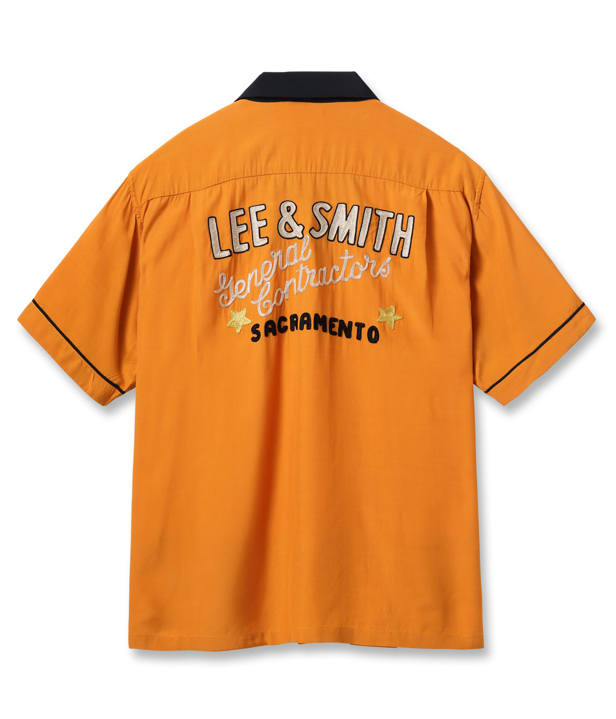 Lot No. SE39663 / RAYON BOWLING SHIRT ��LEE & SMITH��