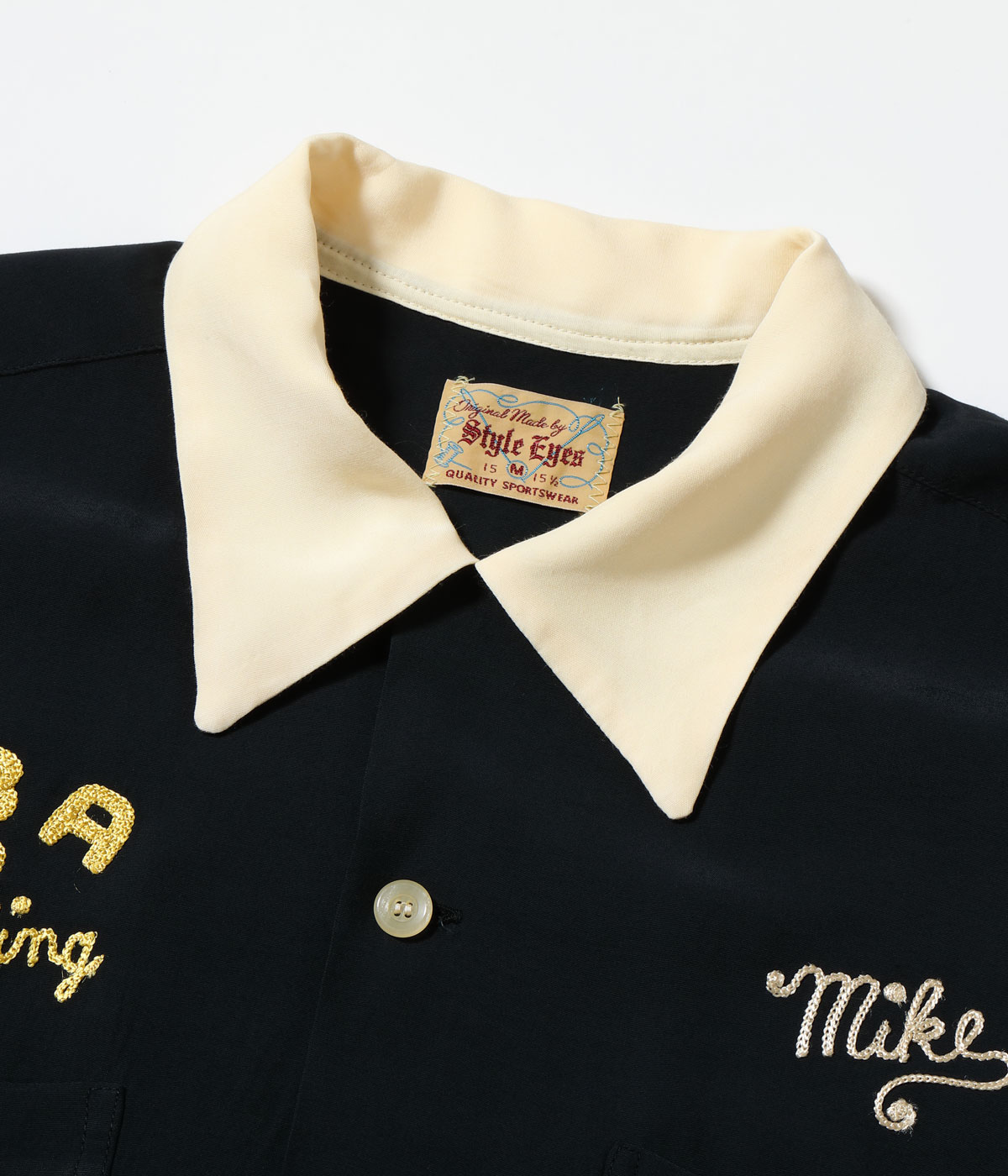 Lot No. SE39663 / RAYON BOWLING SHIRT ��LEE & SMITH��