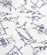 Lot No. SH38631 / BROAD COTTON OPEN SHIRT ATOMIC INSTRUMENTALS