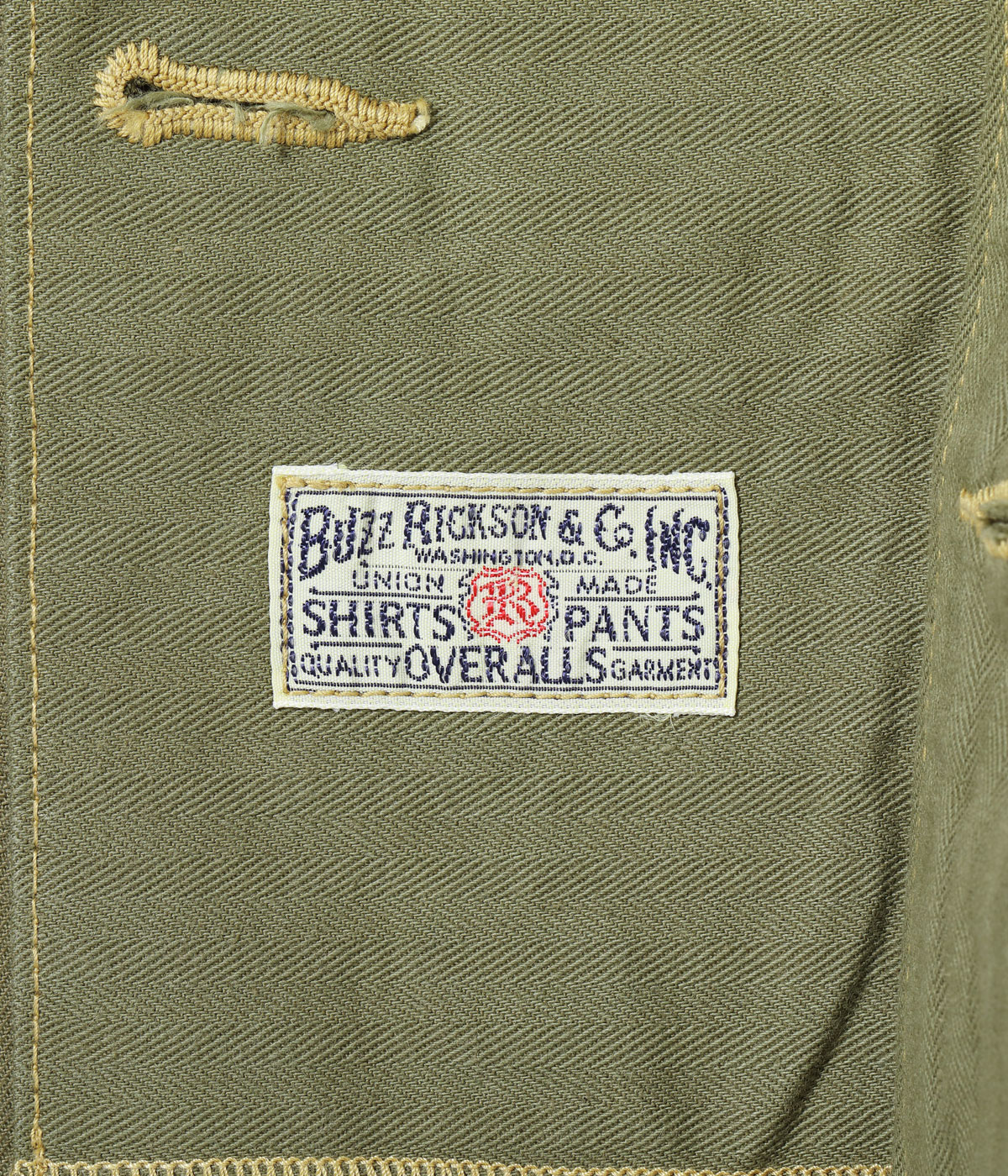 Lot No. BR15123 / U.S. MARINE CORPS M-1944 HERRINGBONE UTILITY JACKET