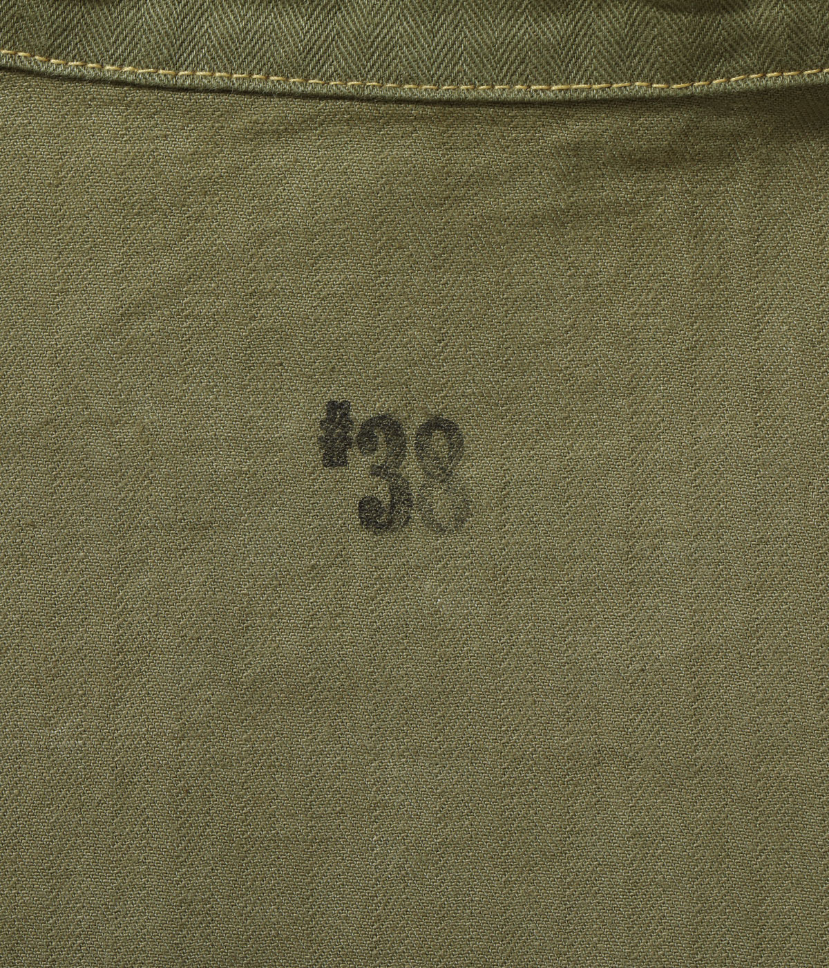 Lot No. BR15123 / U.S. MARINE CORPS M-1944 HERRINGBONE UTILITY JACKET