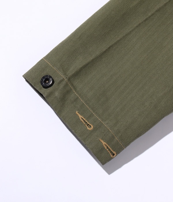 Lot No. BR15123 / U.S. MARINE CORPS M-1944 HERRINGBONE UTILITY JACKET