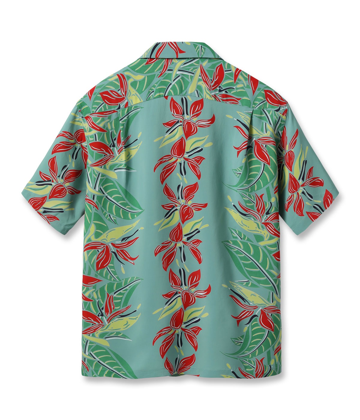 Lot No. SS39224 / RAYON HAWAIIAN SHIRT BIRD OF PARADISE