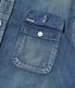 Lot No. SC29474 / BLUE DENIM WORK SHIRT AGED MODEL