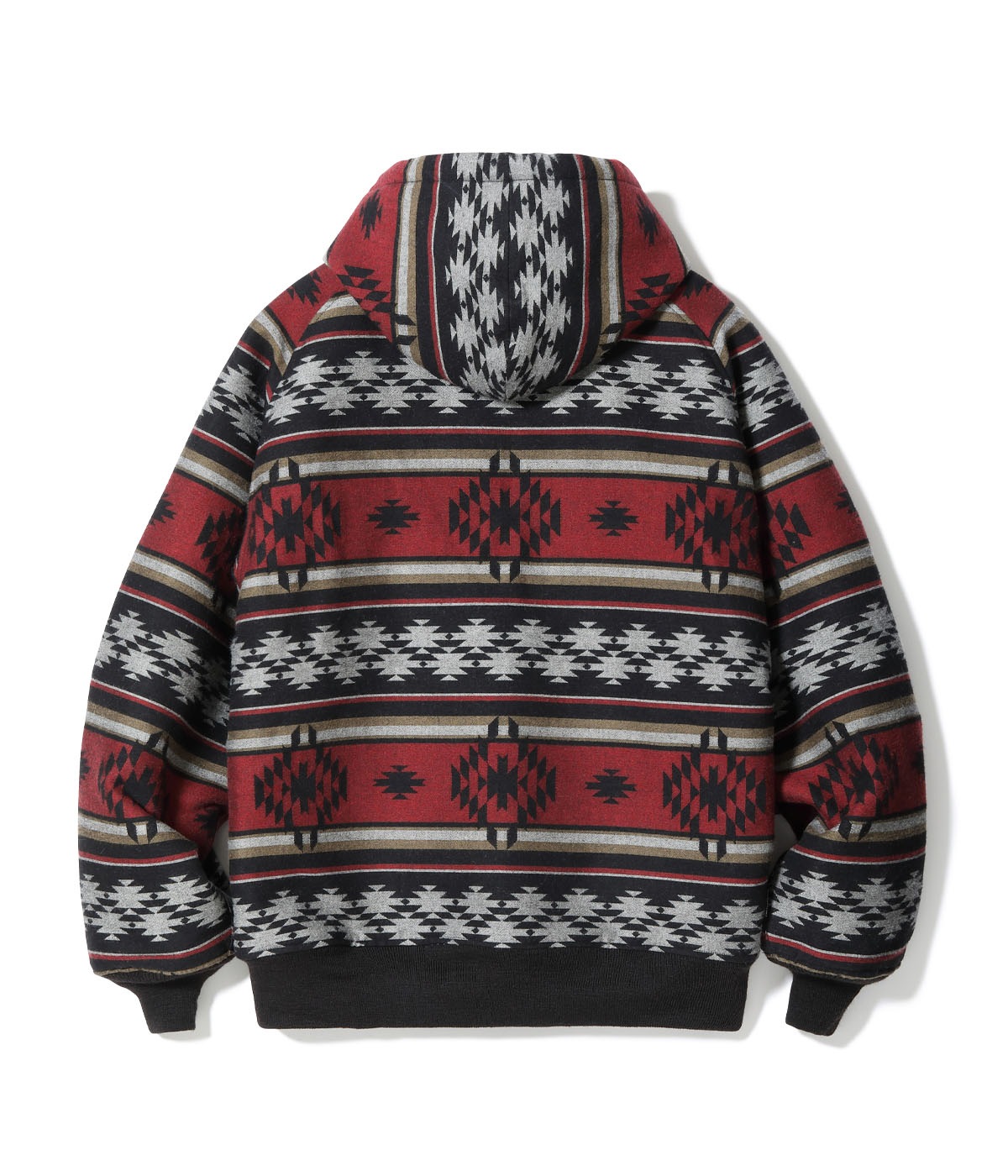 Lot No. SC15826 / NATIVE AMERICAN WOOL COTTON JACQUARD WORK PARKA BOA LINING