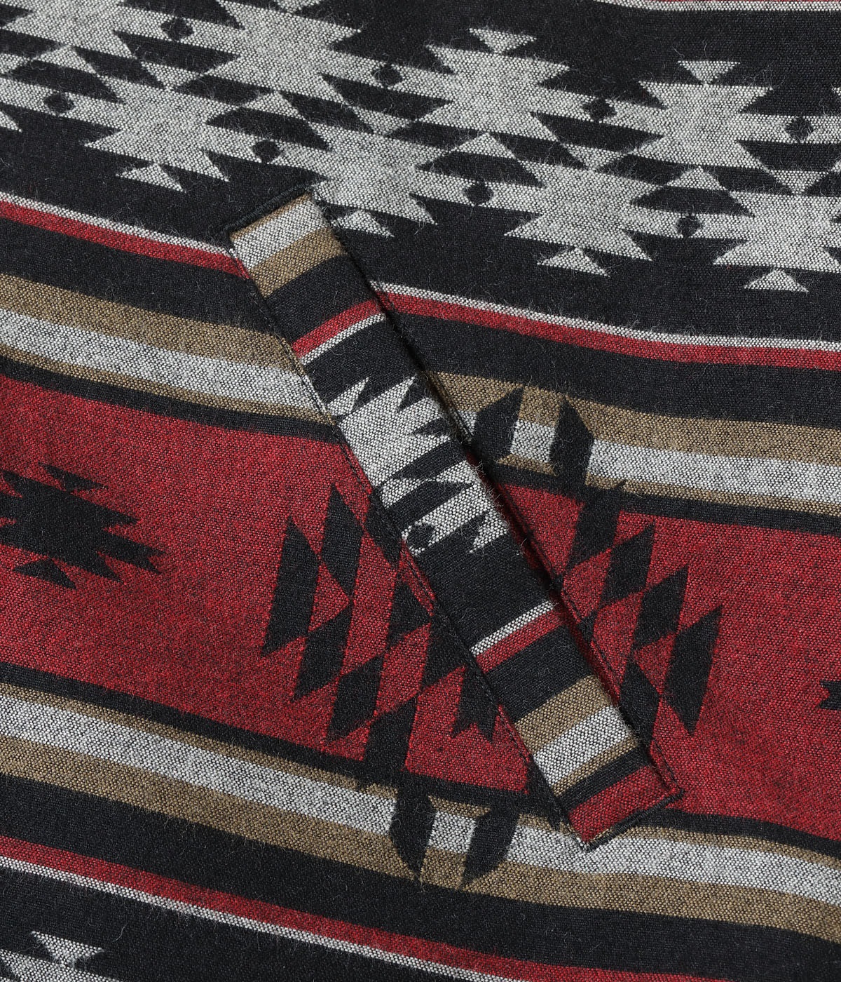 Lot No. SC15826 / NATIVE AMERICAN WOOL COTTON JACQUARD WORK PARKA BOA LINING