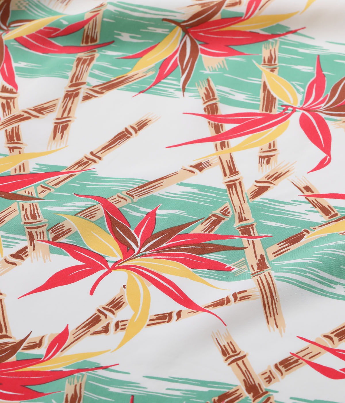 Lot No. SS39625 / RAYON HAWAIIAN SHIRT ��BAMBOO GRASSLANDS��