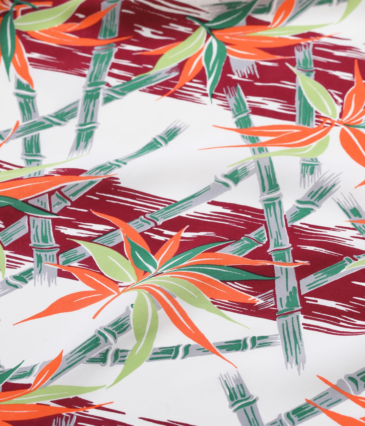 Lot No. SS39625 / RAYON HAWAIIAN SHIRT ��BAMBOO GRASSLANDS��