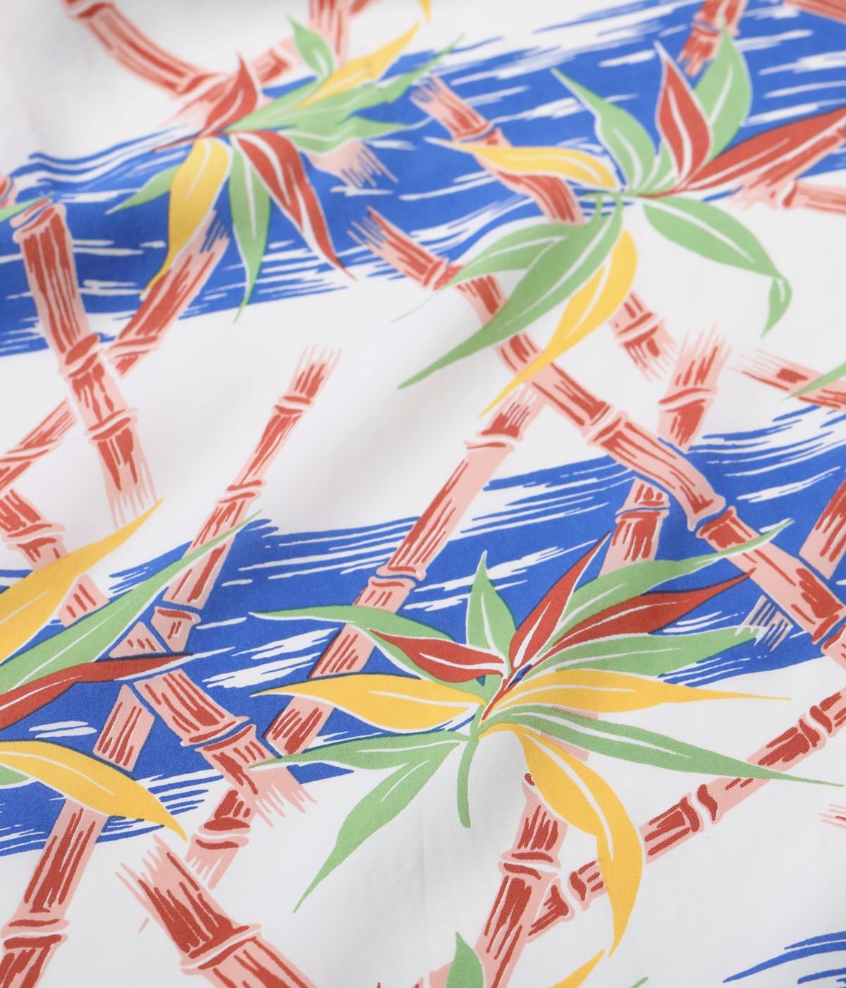 Lot No. SS39625 / RAYON HAWAIIAN SHIRT ��BAMBOO GRASSLANDS��