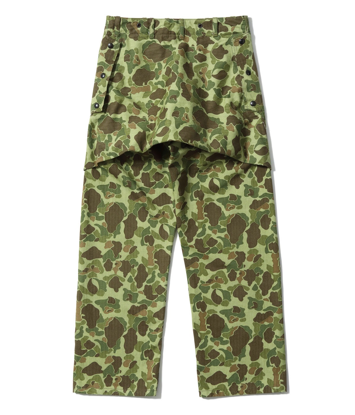 Lot No. BR42634 / U.S. MARINE CORPS TROUSERS, HERRINGBONE, CAMOUFLAGED P-44