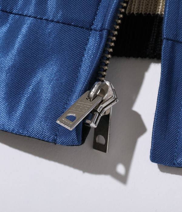 Lot No. TT15282-125 / Mid 1950s Style Acetate Souvenir Jacket ROARING TIGER  SPIDERWEB, SNAKE AND SKULL