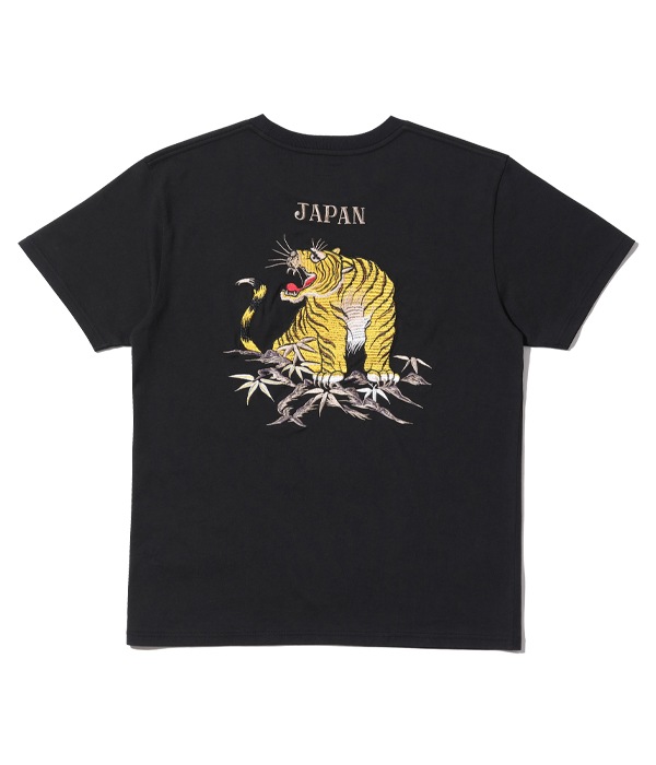 Lot No. TT79220 / SUKA T-SHIRT EMBROIDERED ��ROARING TIGER��