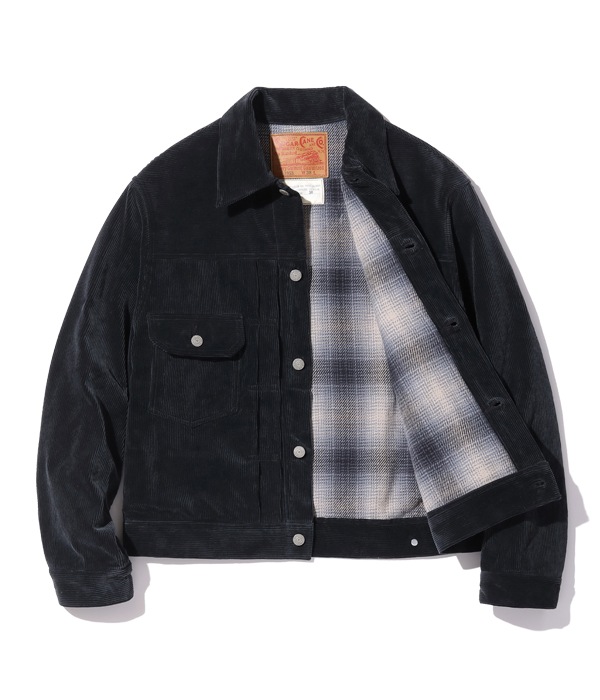 Lot No. SC15463 / 9W CORDUROY HEAVY FRANNEL LINED JACKET