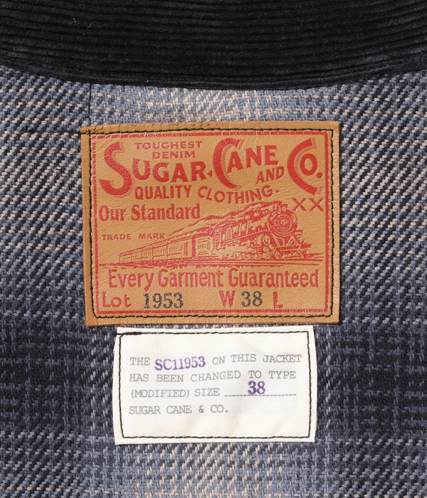 Lot No. SC15463 / 9W CORDUROY HEAVY FRANNEL LINED JACKET