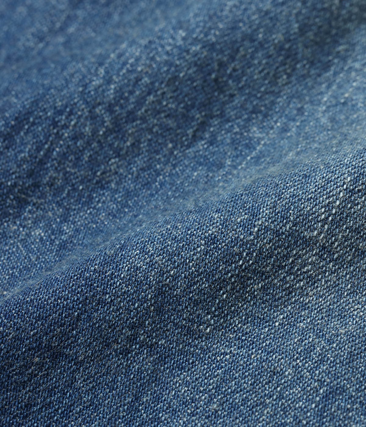 Lot No. SC29475 / BLUE DENIM WESTERN SHIRT AGED MODEL