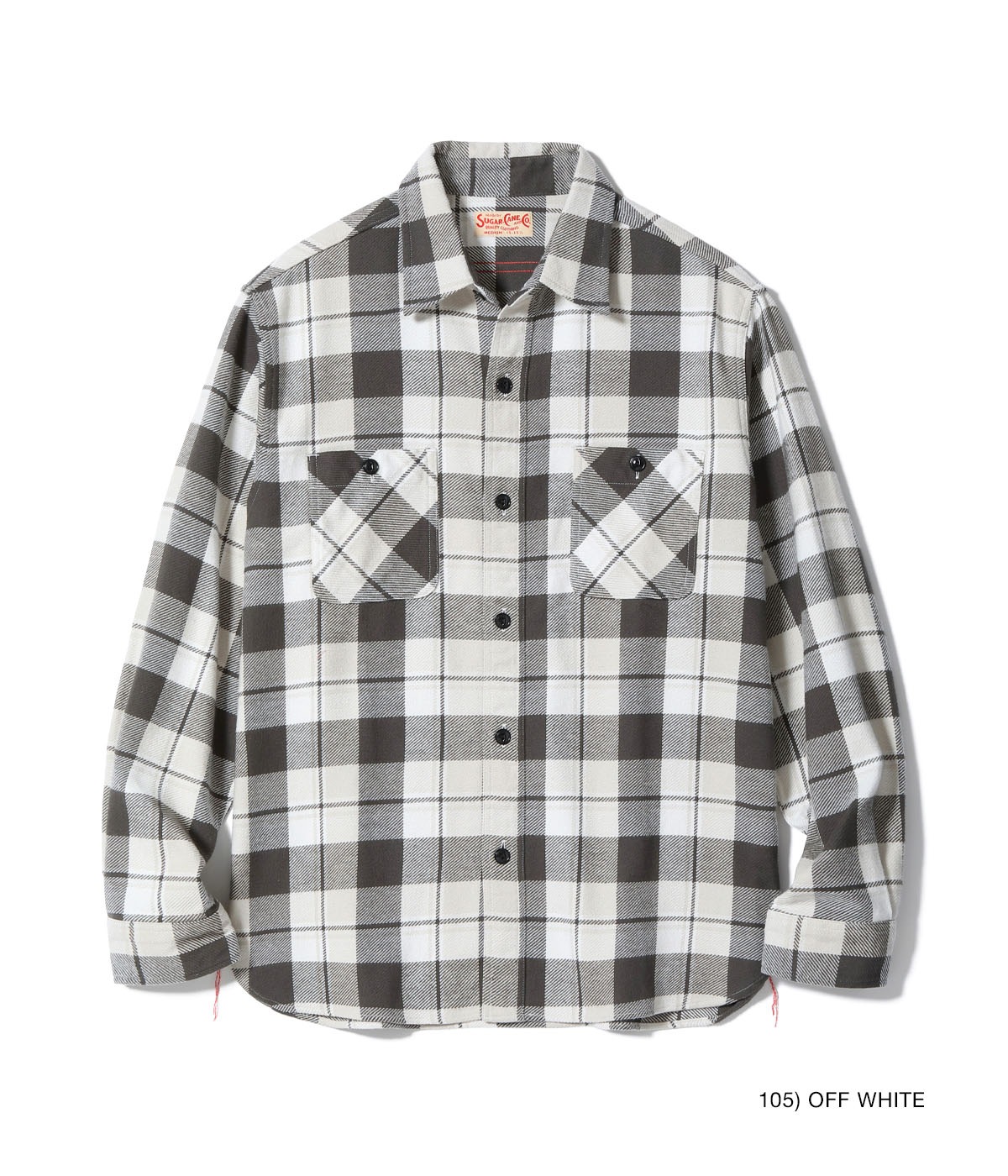 Lot No. SC29558 / TWILL CHECK WORK SHIRT