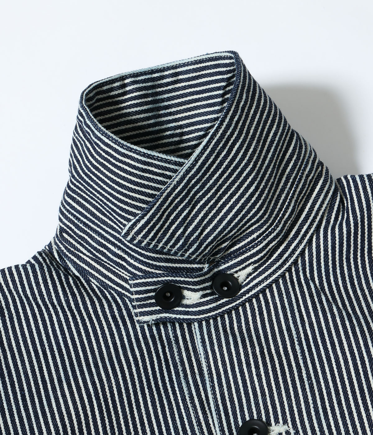 Lot No. SM15903 / SAILOR MOKU PRODUCTS 12.5oz. HICKORY STRIPE WORK JACKET