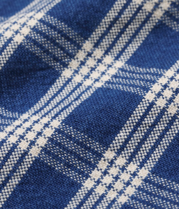 Lot No. US27124 / UNION SUPPLY 10oz. PALAKA CHECK PULLOVER SHIRT