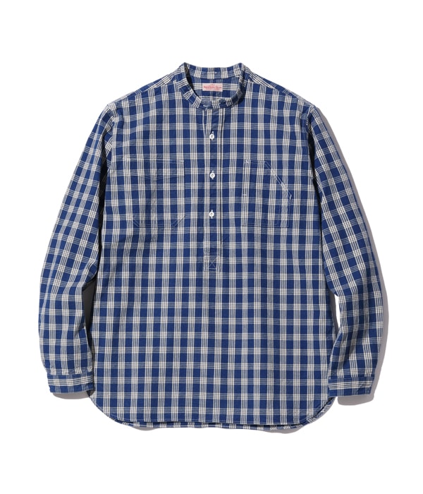 Lot No. US27124 / UNION SUPPLY 10oz. PALAKA CHECK PULLOVER SHIRT