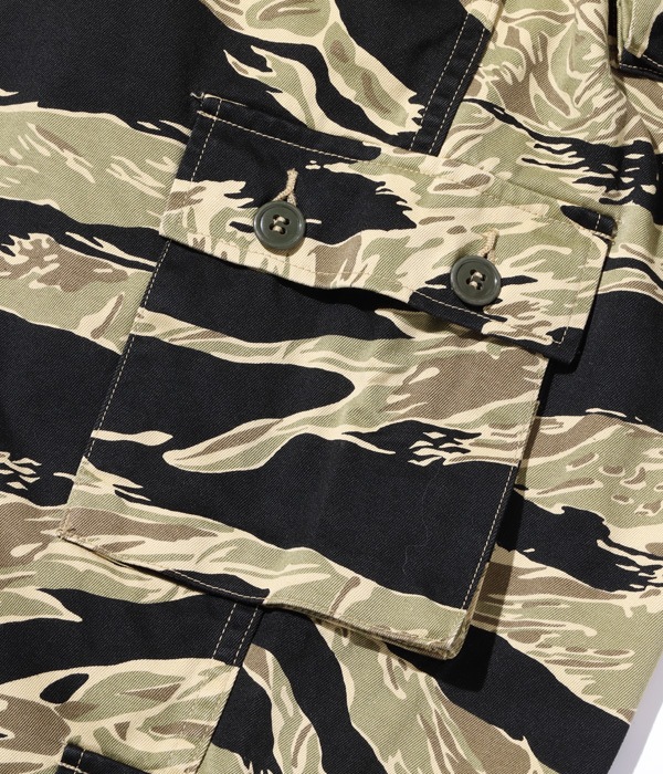 2025ǯߺͽ / Lot No. BR42502 / GOLD TIGER STRIPE TROUSERS SHORT LENGTH