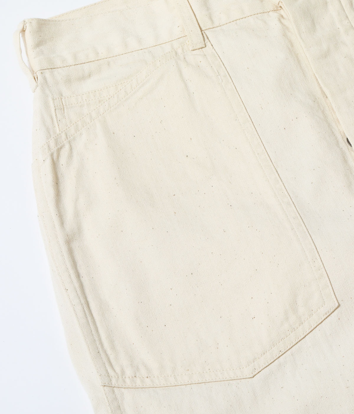 Lot No. BR42635 / TROUSERS, WORKING, WHITE TWILL