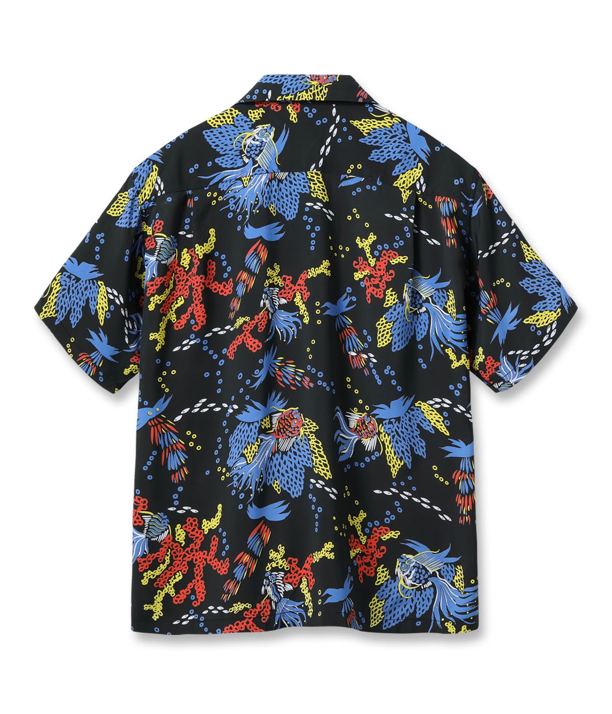 Lot No. SS39626 / RAYON HAWAIIAN SHIRT ��TROPICAL FISH��