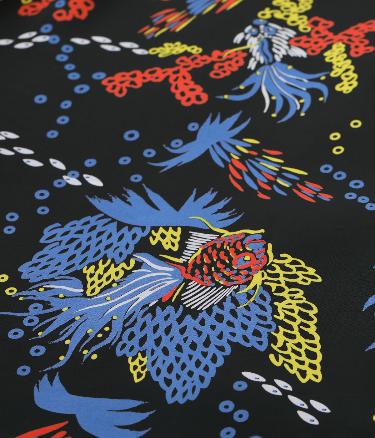 Lot No. SS39626 / RAYON HAWAIIAN SHIRT ��TROPICAL FISH��