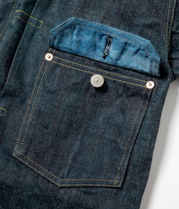 Lot No. SC11502 / �������� 14oz. ������������DENIM BLOUSE