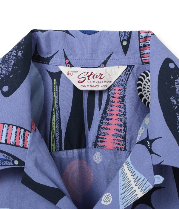 Lot No. SH38635 / BROAD COTTON OPEN SHIRT ��FISH��