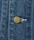 Lot No. SC15708 / 11oz. BLUE DENIM WORK COAT AGED MODEL