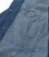 Lot No. SC15708 / 11oz. BLUE DENIM WORK COAT AGED MODEL