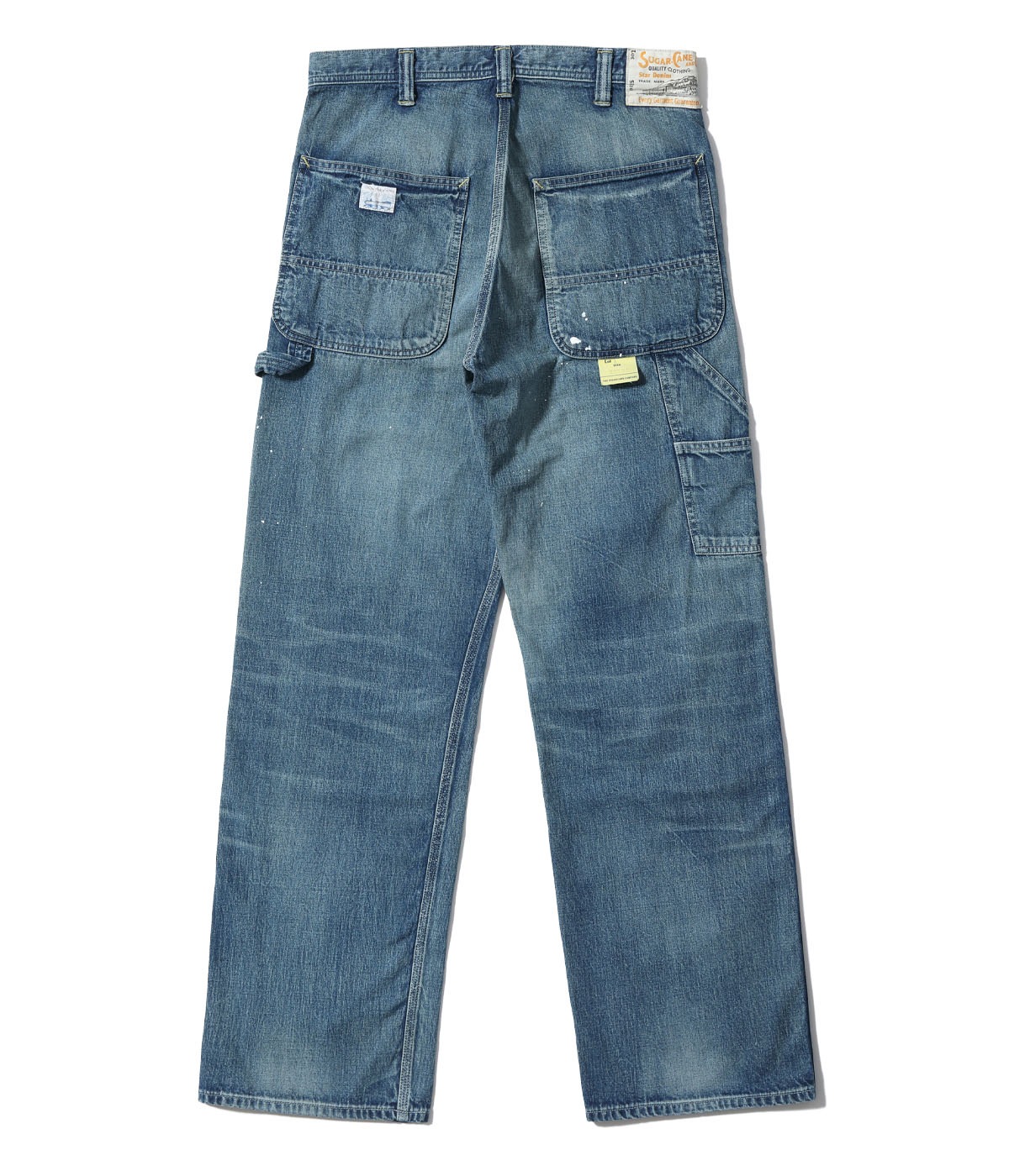 Lot No. SC42549 / 11oz. BLUE DENIM WORK PANTS AGED MODEL