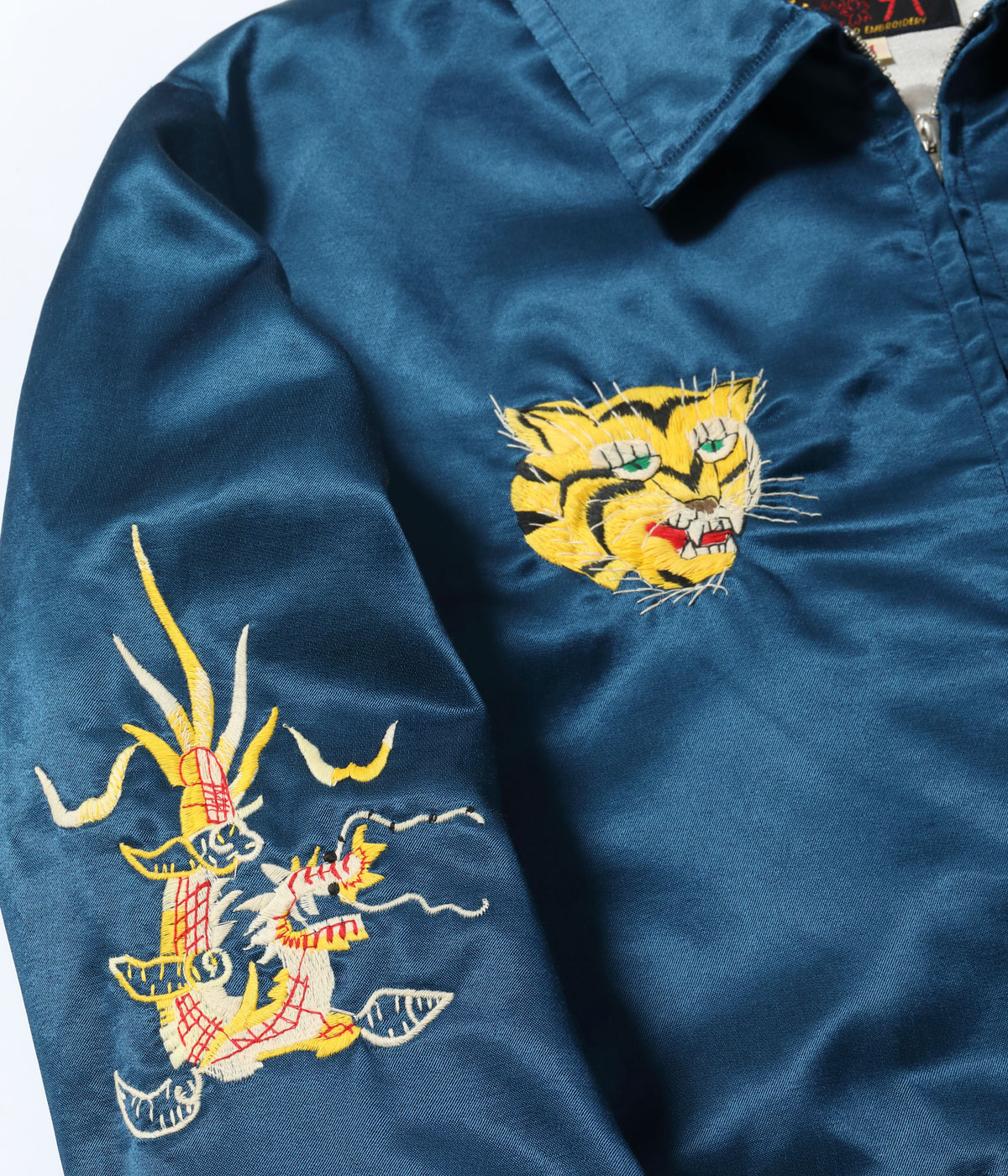 Lot No. TT15798 / Mid 1960s Style Satin Vietnam Jacket VIET-NAM MAP