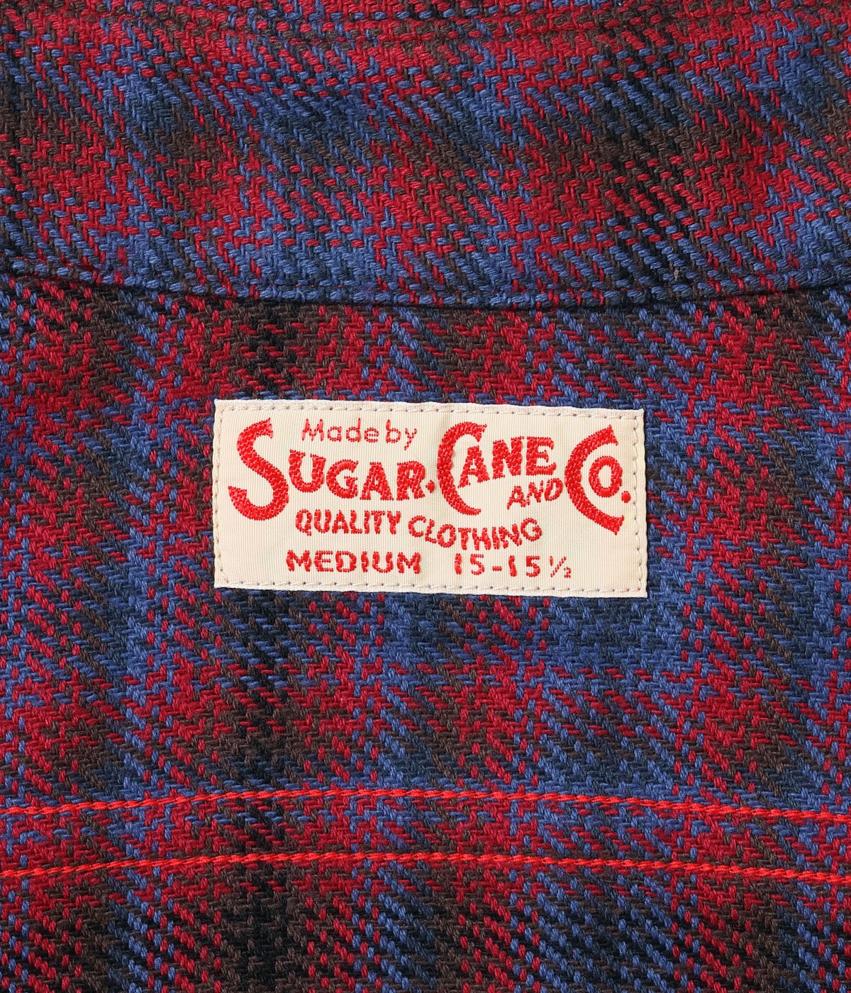 Lot No. SC29563 / TWILL CHECK WORK SHIRT