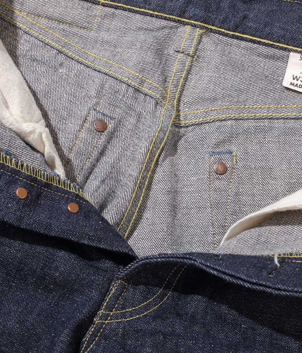 Lot No. SC41946US / SUGAR CANE ��Made in USA�� 13oz. WW�� DENIM WAIST OVERALLS 1946 MODEL