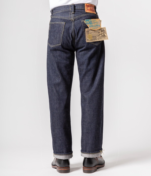 Lot No. SC41946US / SUGAR CANE ��Made in USA�� 13oz. WW�� DENIM WAIST OVERALLS 1946 MODEL