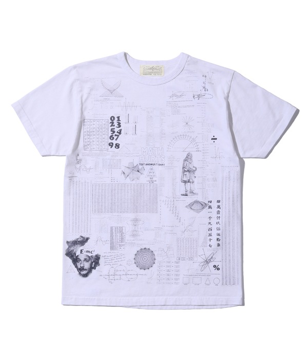 Lot No. SC78984 / FICTION ROMANCE TEST ANSWER T-SHIRT ��MATH HURTS��