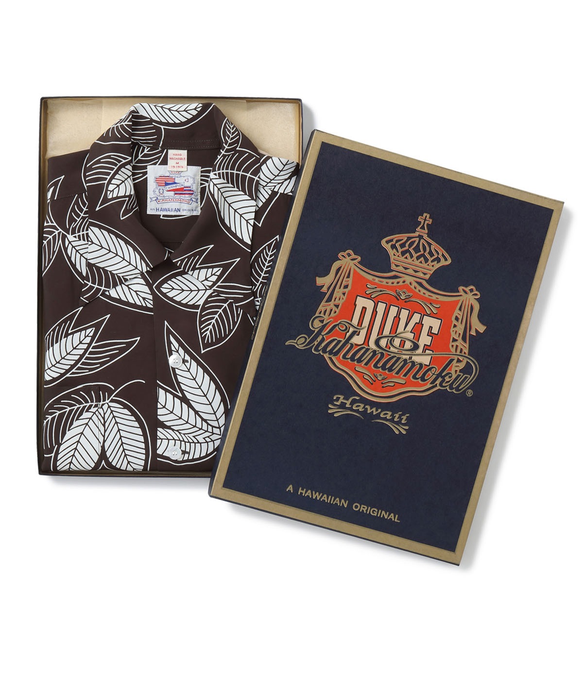 Lot No. DK39233 / DUKE KAHANAMOKU SPECIAL EDITION ISLAND LEAF (SHORT SLEEVE)