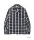 Lot No. SC29683 / RAYON OMBRE CHECK OPEN SHIRT
