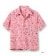 Lot No. SH38637 / HIGH DENSITY RAYON OPEN SHIRT FANCY CATS