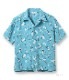 Lot No. SH38637 / HIGH DENSITY RAYON OPEN SHIRT FANCY CATS