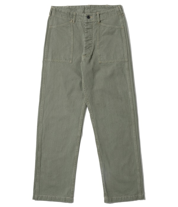 Lot No. BR41594 / FIRST TYPE UTILITY HERRINGBONE TROUSERS