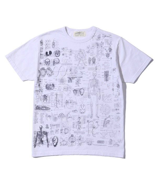 Lot No. SC78985 / FICTION ROMANCE TEST ANSWER T-SHIRT ��BLINDED BY SCIENCE��