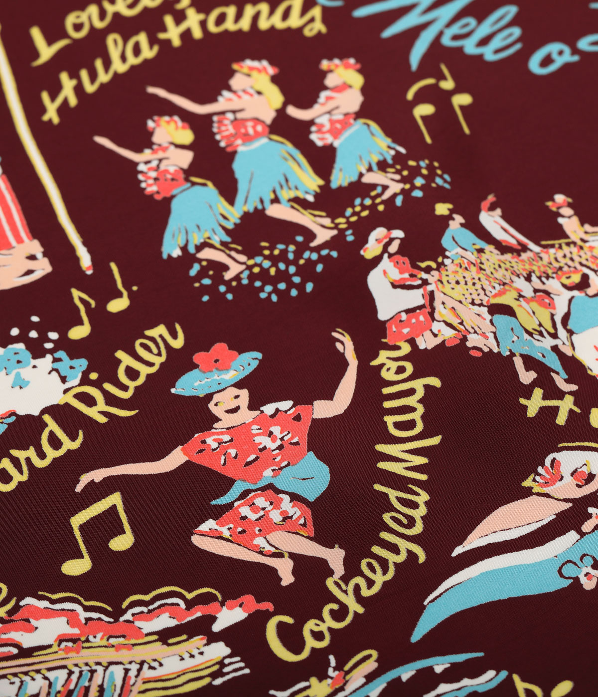 Lot No. SS39226 / RAYON HAWAIIAN SHIRT THE SONG OF HAWAII