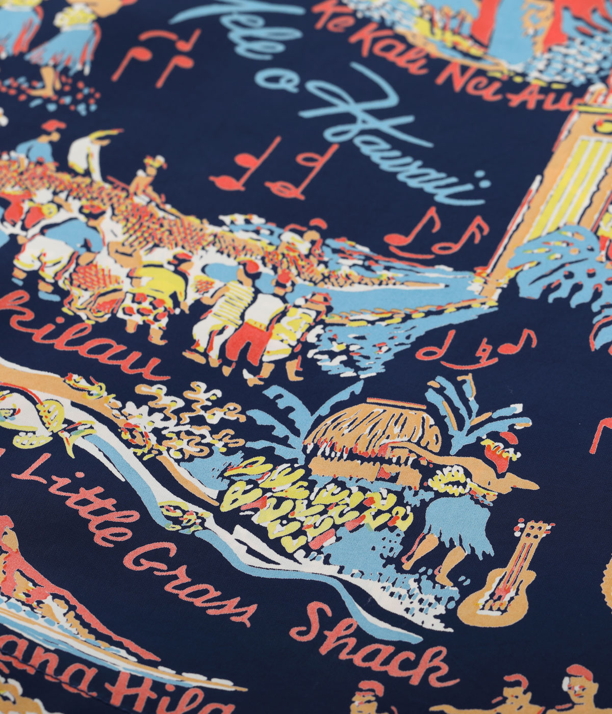 Lot No. SS39226 / RAYON HAWAIIAN SHIRT THE SONG OF HAWAII