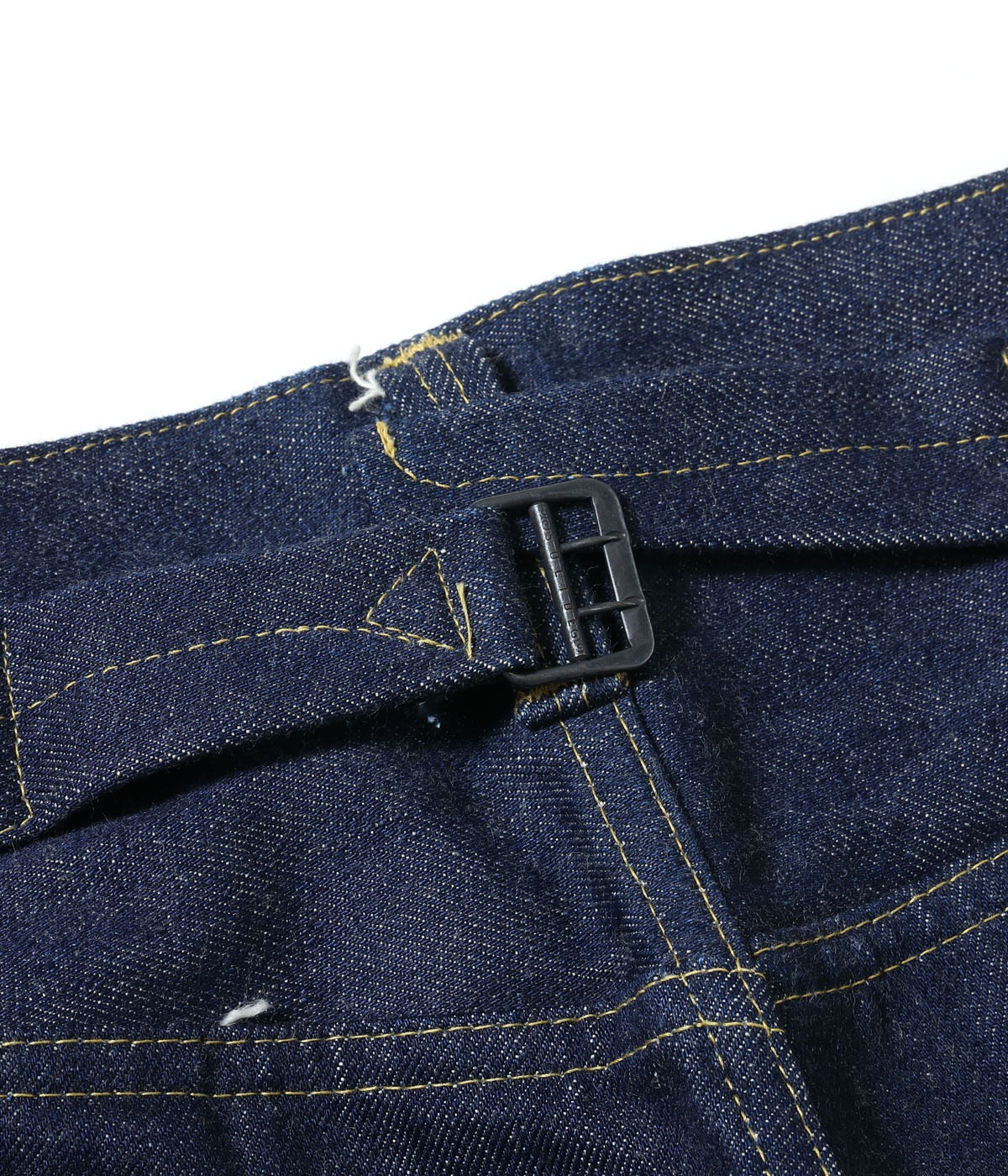 Lot No. SC49005 / SUGAR CANE Super Denim Collectibles #05 14.25oz. BLUE DENIM WAIST OVERALLS 1942 MODEL
